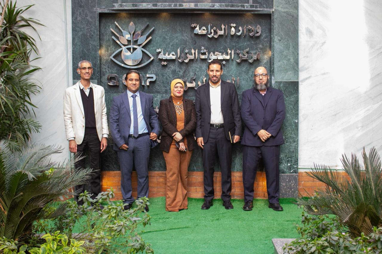 زيارة الوفد المغربى بوزارة الزراعة  (1)