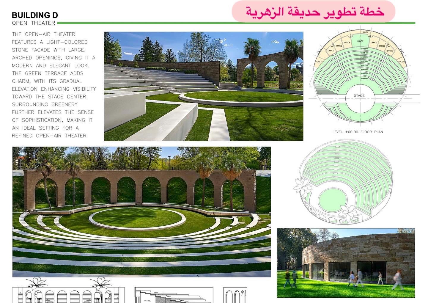 خطة تطوير حديقة الزهرية (2)