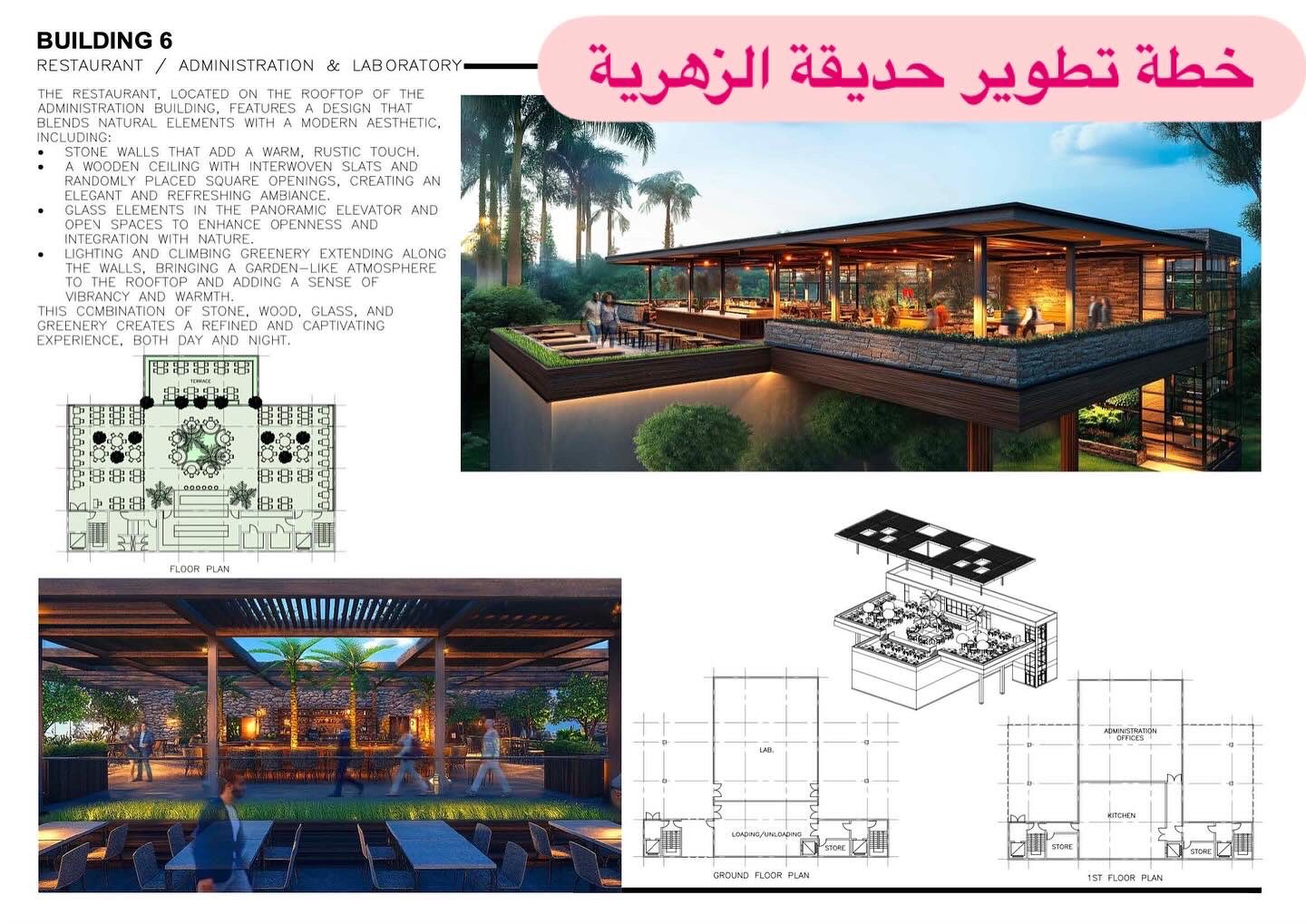 خطة تطوير حديقة الزهرية (7)