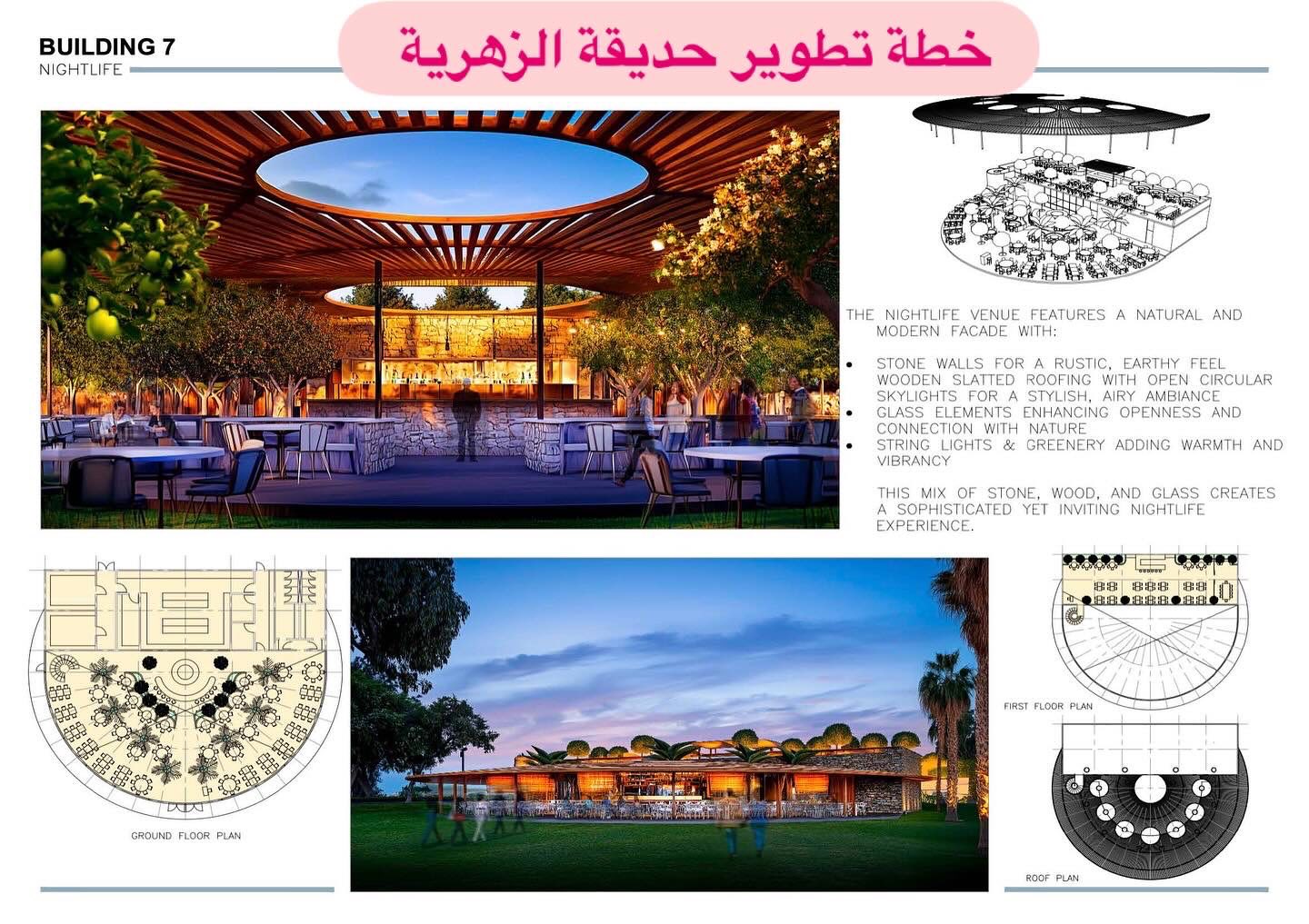 خطة تطوير حديقة الزهرية (8)