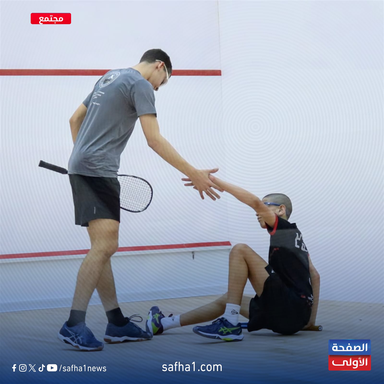 بطولة ودية للاسكواش