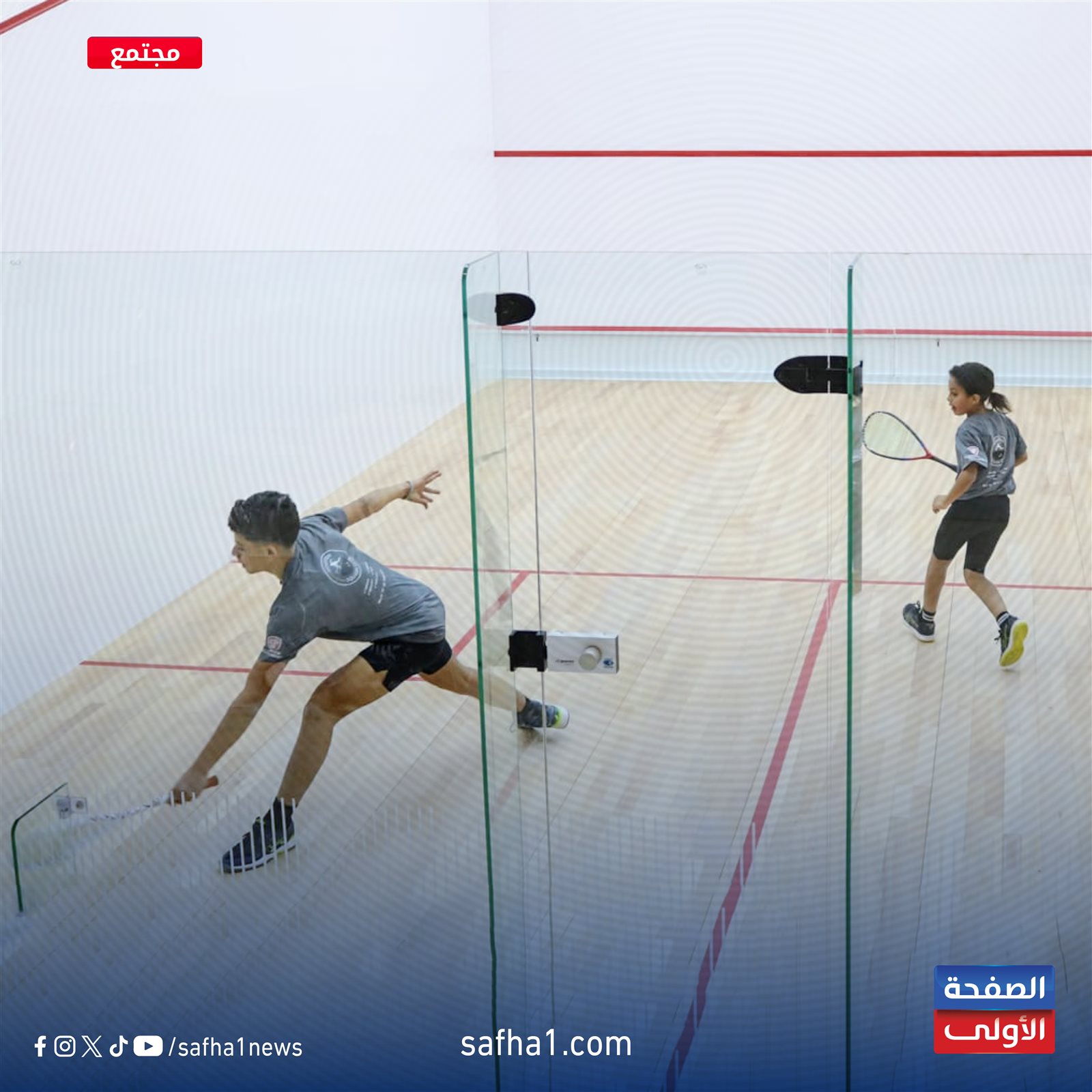 بطولة ودية للاسكواش