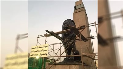 نحتها فرنسي بقرار من الخديوي إسماعيل .. حكاية «أسود قصر النيل وتاريخها» 