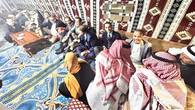 حفل الافطار الجماعي بمحافظة جنوب سيناء بحضور اللواء خالد مبارك والقيادات التنفيذية