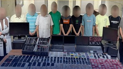 ضبط 32 مليون جنيه مع عصابة تخصصت فى النصب الإلكترونى 