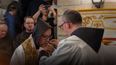 بعد إختيار الفاتيكان له حارس الأراضي المقدسة الجديد يتولى مهام عمله