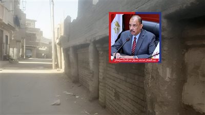 بالصور.. مقبرة طهطا تواجه الانهيار والاهمال وحياة مئات التلاميذ مهددة بالخطر