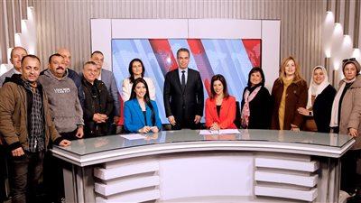 قناة النيل الدولية تدخل مرحلة جديدة..  المسلماني يفتتح استوديو النشرات المطوّر