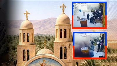 مصرع أربعة وإصابة آخرين بكسور خطيره فى حادث إنهيار سور دير أبوفانا