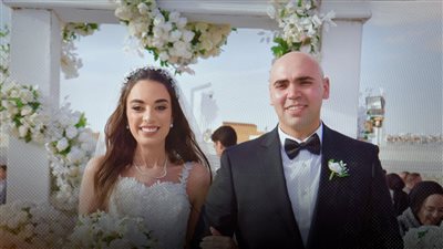 المستشار محمود نورالدين رئيس استئناف محكمة الأسرة يحتفل بعقد قران نجله